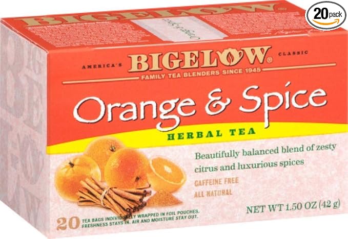 Orange & Spice Herbal Tea 20 tea bags