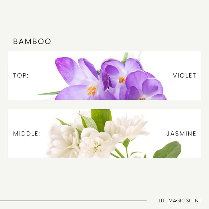 Bamboo Oils for Diffuser - HVAC, Cold-Air, & Ultrasonic Diffuser Oil Inspired by The Four Seasons, Bora Bora - Essential Oils for Diffusers Aromatherapy - 8.5 fl oz, 250 mL