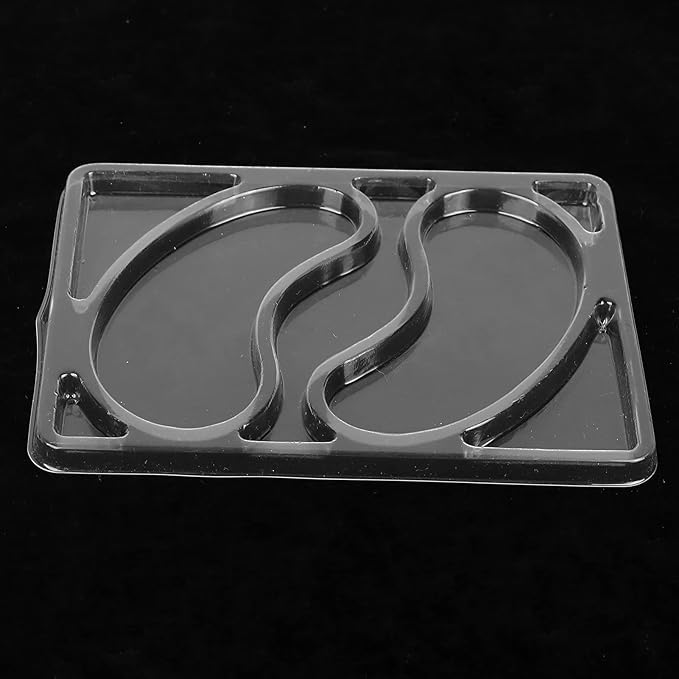 Eye Mask, 5Pcs Reusable Eye Mask Multifunctional Mask Patch Tray Plate Set Reusable Portable Eye Patches for Facial Mask Machine