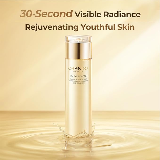 Gold Diamond Tightening Toner Serum 200ml/6.76oz, Power Repairing Toner, Anti Aging, Plump Skin