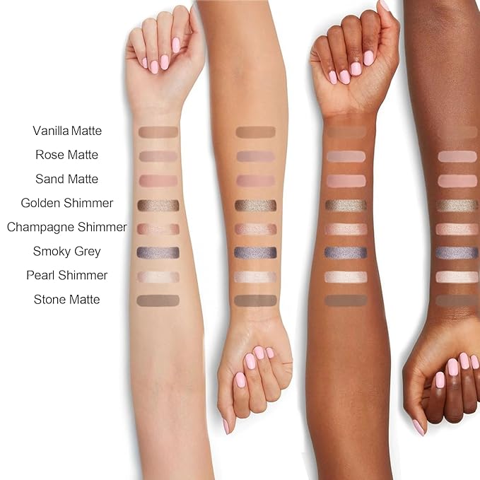 FV Cream Shimmer Eyeshadow Stick，Long Lasting & Waterproof, Multi-Use & High Pigment Eyeshadow Makeup Stick, Pearl Shimmer