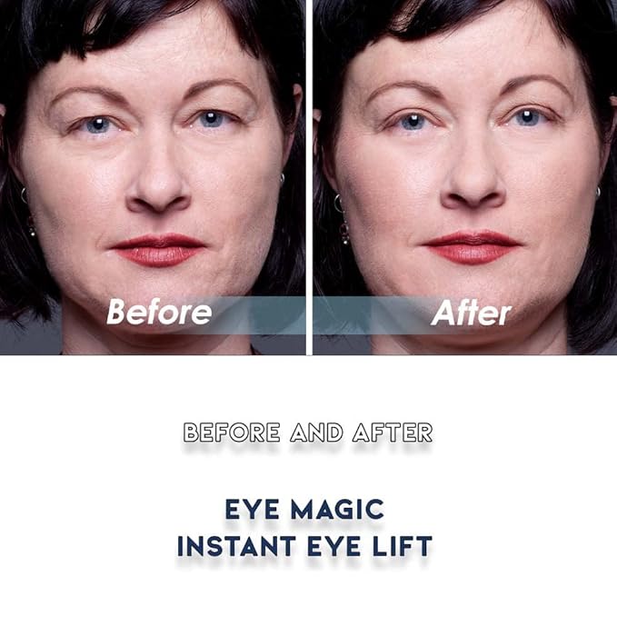 Combo Pack: 128 Eyelid Lift Strips - 64 Regular & 64 Large Sizes | Non-Surgical Eyelid Lift Solution for Natural Looking, Youthful Eyes - Made in the USA