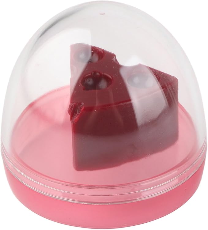 Cheese Shaped Lip Balm, Moisturizing Nourishing 0.3oz(01)