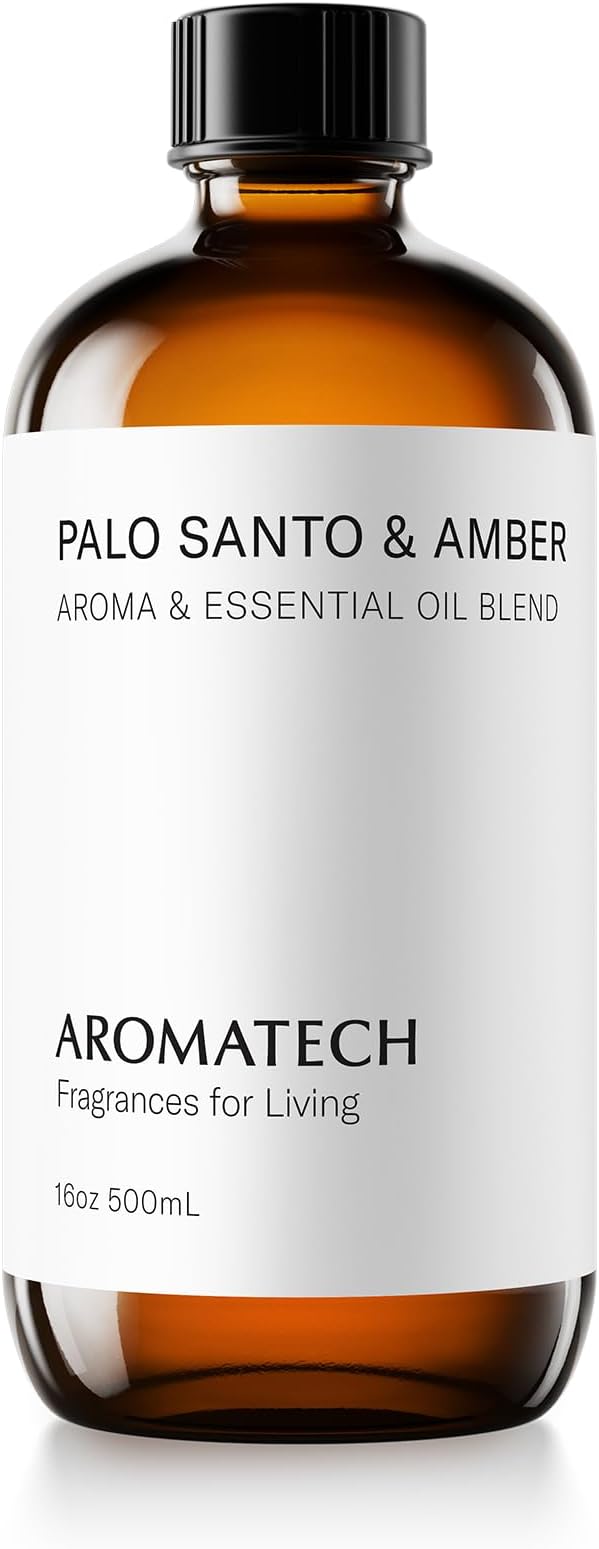 AromaTech Palo Santo & Amber for Aroma Oil Scent Diffusers - 500 mL