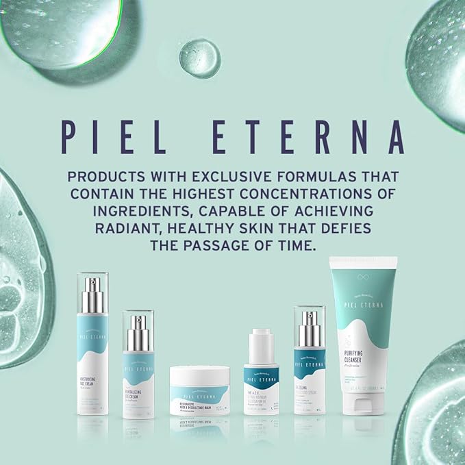 Santo Remedio, Piel Eterna, Revitalizing Eye Cream, Illuminating Eye Cream, Helps Reduce Dark Circles, Contains Marina Algae, Caffeine, Aloe, Hyaluronic Acid, Vitamin E, For All Skin Types, 1 Fl. Oz.