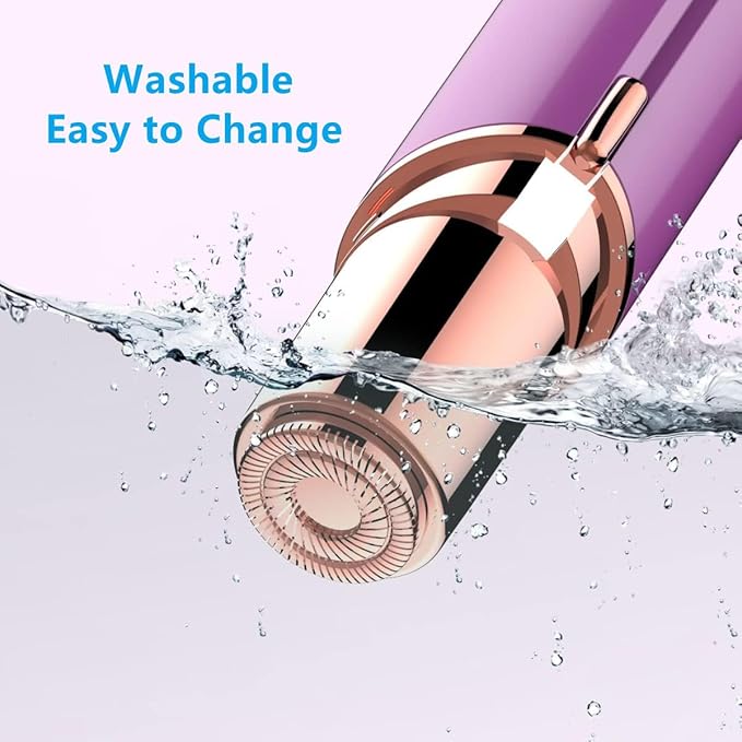 for Finishing Touch Replacement Heads Flawless Facial Hair Remover Gen 2,Double Halo Painless and Smooth (4PCS, GEN 2)