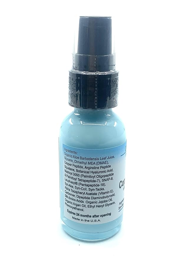 Magic Firming Serum-Copper Peptides Daily Firming Serum-Argireline, Matrixyl 3000, SNAP-8, Pentapeptide-18 (Leuphasyl), SYN-AKE, Copper Peptide,Syn-Coll, Syn-Tacks
