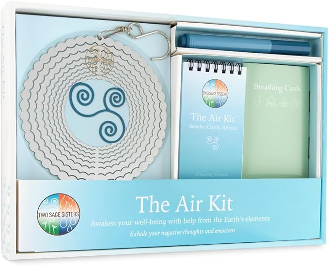 The Air Kit – Jump Into Spring with Selfcare - Breathe Away Negative Thoughts for Stress Relief and Healing - Care Kit by Two Sage Sisters