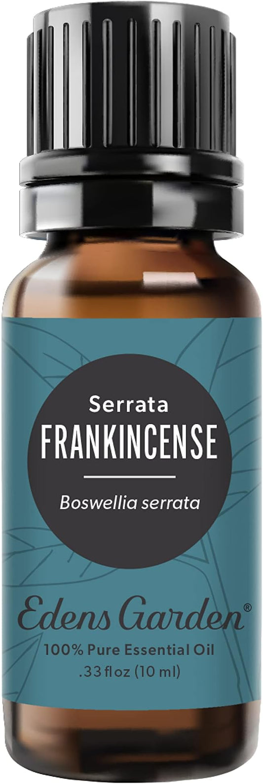 Edens Garden Frankincense- Serrata Essential Oil- 100% Pure Premium Grade, Undiluted, Natural, Therapeutic, Aromatherapy, The Best for Diffuser, Skin, Face, Hair 10 ml (.33 fl oz)