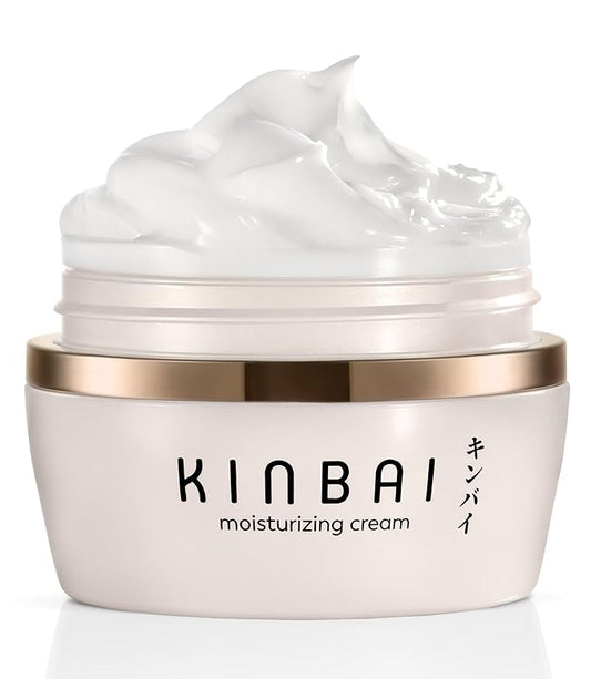 Face Cream Moisturizer for Women, Facial Lotion for Dry Skin, Hydrating Face Moisturizer, Moisturizing Collagen Peptide Cream, Fragrance Free, Japanese Skin Care, Made in Japan, 1.7 Fl.Oz