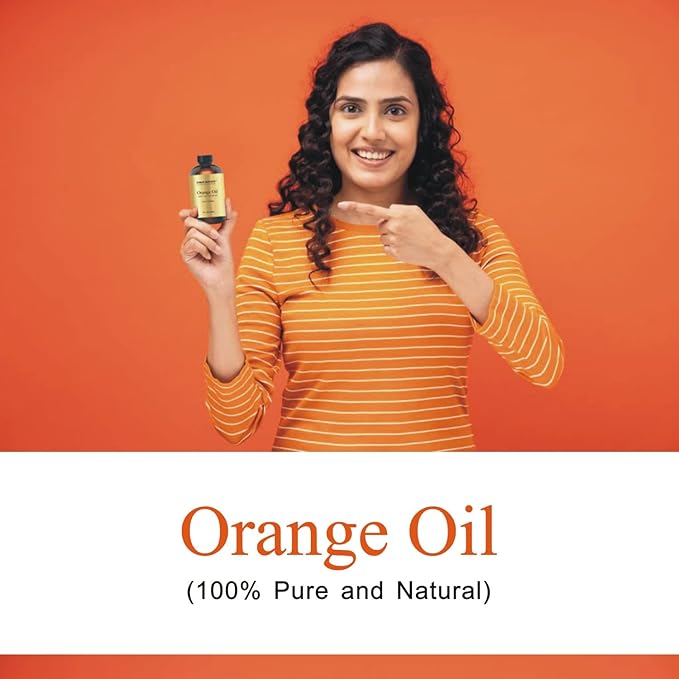 First Botany, 100% Pure Orange Essential Oil - Premium Orange Oil for Aromatherapy, Massage, Topical & Household Uses - 1 fl oz