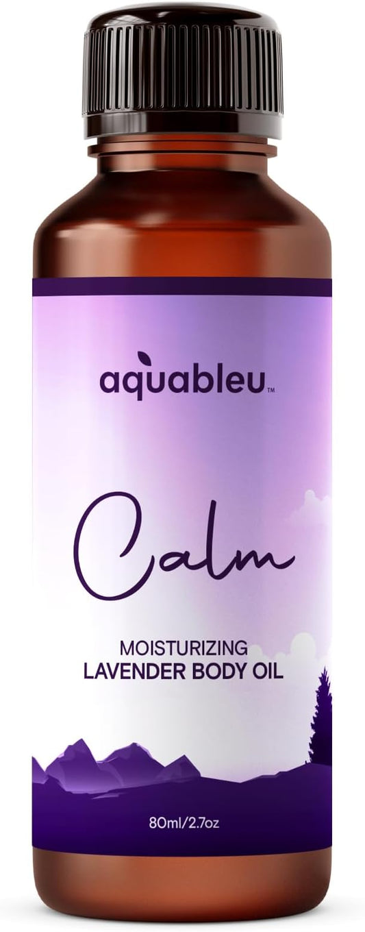 Lavender Massage Oil – Calming Aromatherapy Blend for Relaxation – 80ml Bottle – Ideal for Tranquility – Great Gift for Women