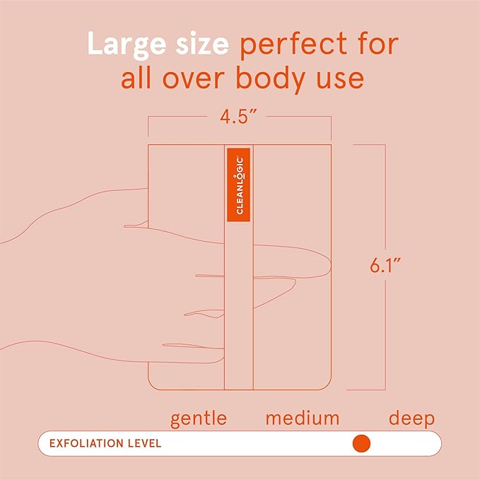Cleanlogic bath and body exfoliating