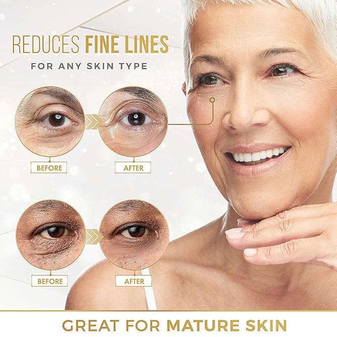 Gold Eye Mask Hydrating Moisturizing Gentle Moisturizing Improve Eye Dryness Eye Mask Patch