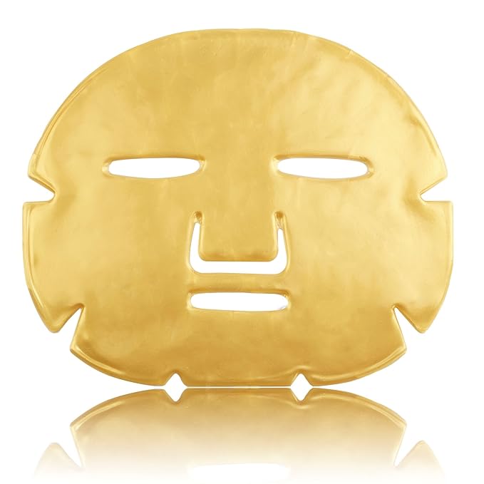 24K GOLD and Collagen Facial Mask A Potent Hydrating, Nourishing, and Recharging 24K Gold and Collagen Facial Mask