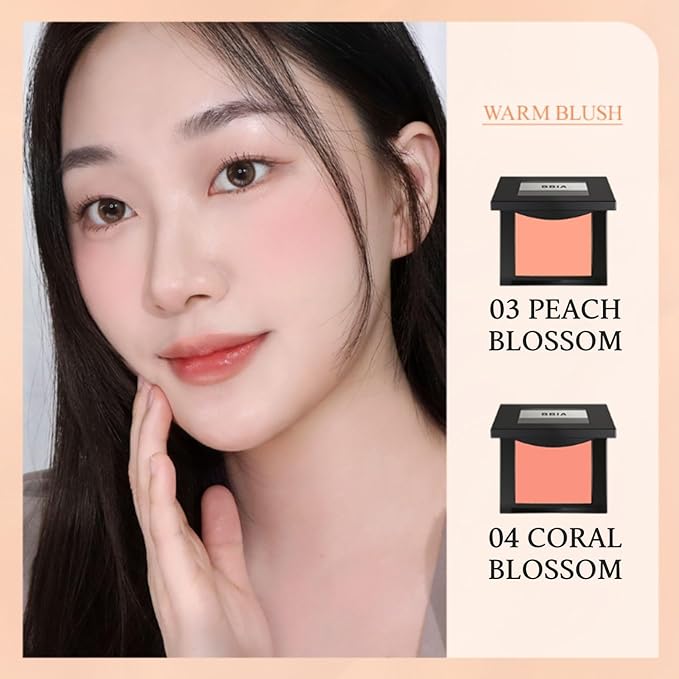 BBIA Last Blush 11 Color / 0.09oz - High Pigment Makeup Blush, Shape, Contour & Highlight Face, Long-lasting, Matte Finish (01 CHERRY BLOSSOM)