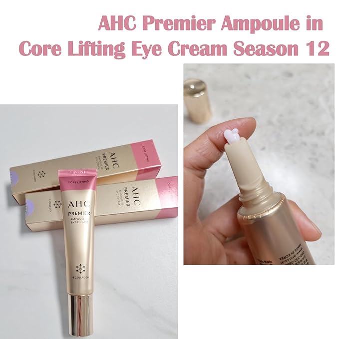 Quick moisturizing charge, Deep nutrition eye cream For AHC Premier Ampoule in Core Lifting Eye Cream Season12, 40ml (4 SET)
