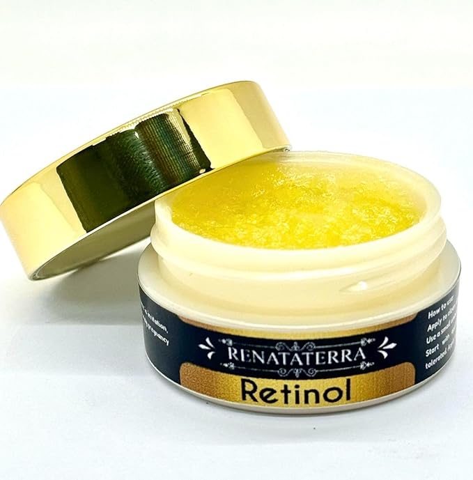 Retinol Crema Gel 1/2 Onza - Tratamiento Antiarrugas y Antiedad - Hidratación Intensa y Renovación Celular