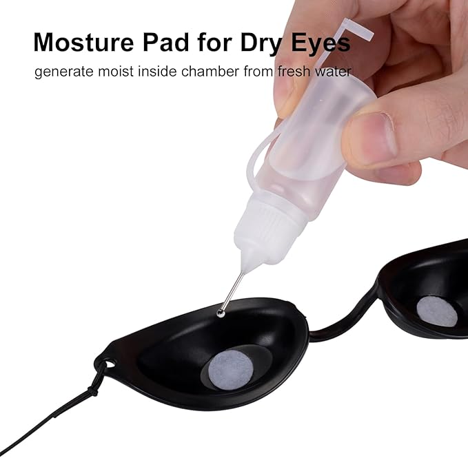3D Hydrating Moisture Sleep Mask for Dry Eye Relief, Hydrating Dry Eye Relief Sleep Mask, CPAP Moisture Eye Mask for Sleeping, Best Sleep Eye Mask for Women and Men