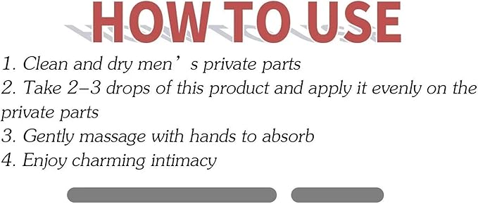 Massage Oil Enlargement Oil Increase Enlarge Gel Thicker Longer Stronger Large Size Enlarger Cream BLSEX for Men (F315-XXXL)