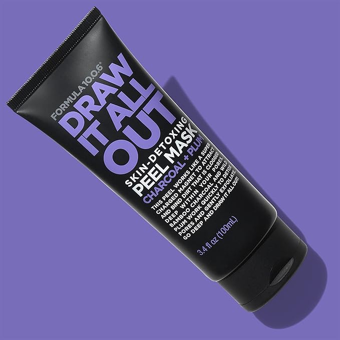 FORMULA 10.0.6 - Draw It All Out Skin-Detoxing Charcoal Peel Mask 3.4 fl oz (100ml)