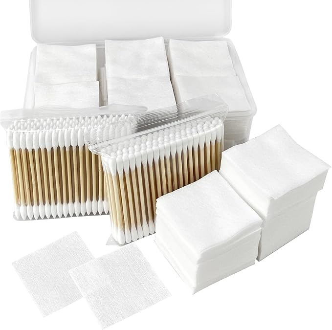 900 count esthetic wipes, lint