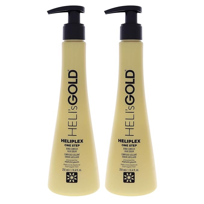 Heliplex One Step Hair Serum for Unisex - 8.4 oz Serum - Pack of 2