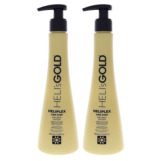 Heliplex One Step Hair Serum for Unisex - 8.4 oz Serum - Pack of 2