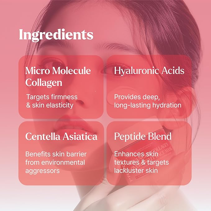 PROOT Collagen Night Cream | Collagen Face Cream | Collagen Jelly Cream | Overnight Collagen Night Cream | Overnight Collagen Face Mask | High Performance Korean Skincare | 2.7 oz