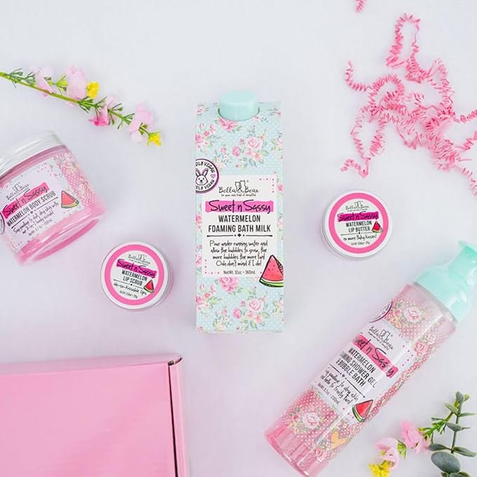 Bella & Bear Sweet 'n' Sassy Watermelon Exfoliating Lip Scrub, 0.6 oz
