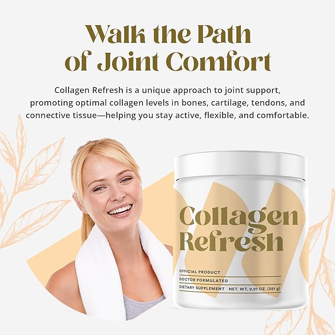 Boosts Body’s Collagen Production - Promotes Joint Health, 9.8 oz