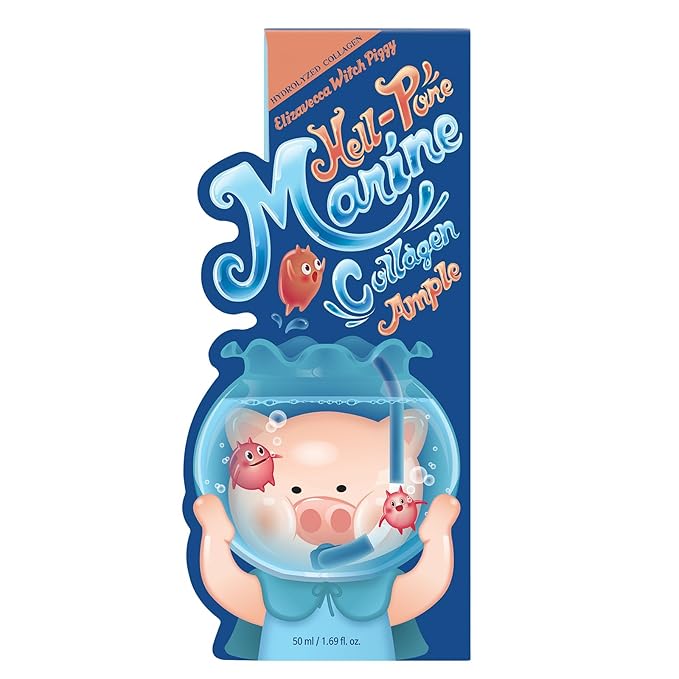 Elizavecca Marine Collagen Ample - Collagen Serum for All Skin Types, 50ml