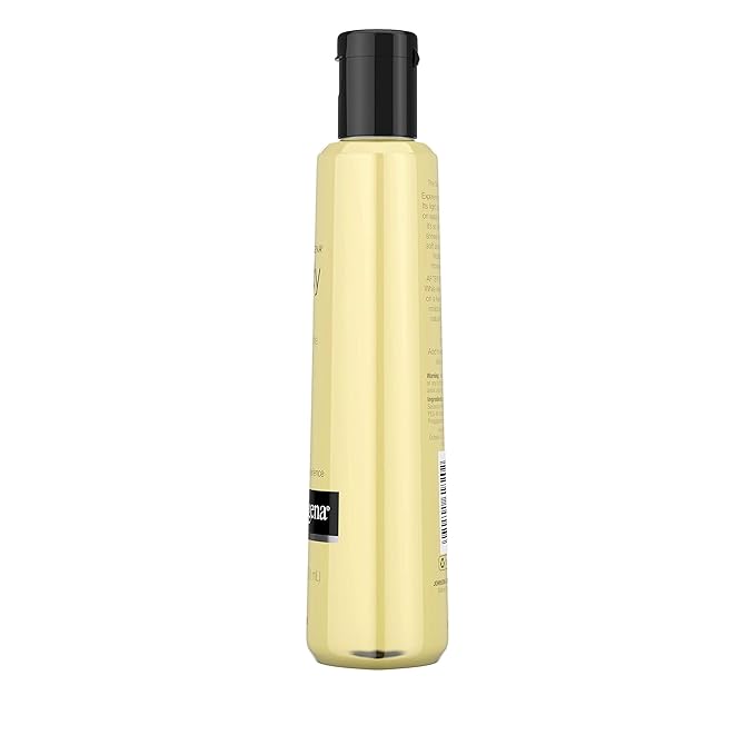 Neutrogena Body Oil Light Sesame Formula, 8.5 fl oz, Radiant Glow Moisturizer for Dry Skin, Bath & Shower Oil For Smooth and Hydrated Skin
