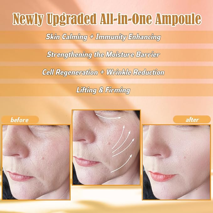 Brightening Concentrate Serum for Microneedling Serum Ampoules for Face Starter Kit for Elasticity Restoration & Reduced Fine Lines and more help to create more radiant 0.35 oz 5 Vials