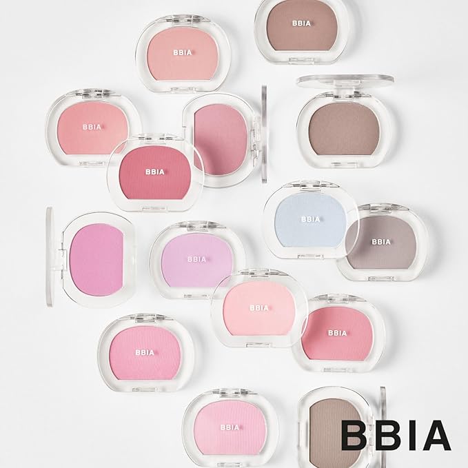 BBIA Last Blush NEW 15 Colors - Cheek Blush Shaping Shading Contour & Highlight Long-Lasting Matte Finish Natural Shades Buildable & Blendable Daily Korean Face Makeup (03 PINK MULLY, Pack of 1)