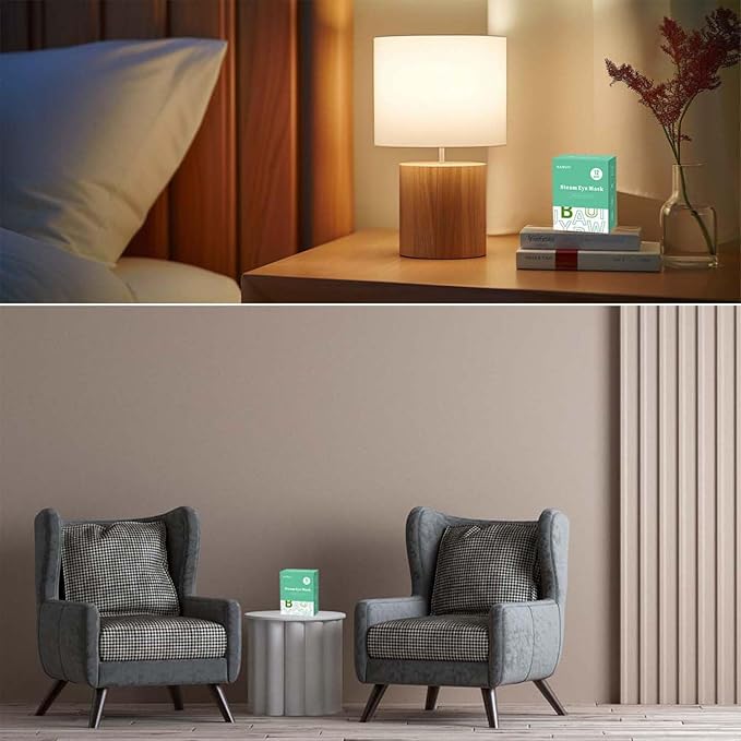 12 Packs Self Heating Eye Masks for Dry Eyes Mothers Day Gifts for Mom Disposable Heated Eye Mask Warm Compress Sleep Mask Stress Relief Travel Ready Relaxation Unscented