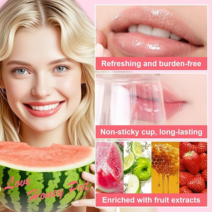 Lip Therapy Set - Lip Scrub & Lip Mask, Overnight Treatment Lip Care Kits with - Exfoliate, Condition, Hydrate and Soothe, Exfoliator & Moisturize Natural Two Step Treatment(4PCS)