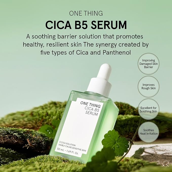 ONE THING Cica B5 calming Serum + Cream Bundle
