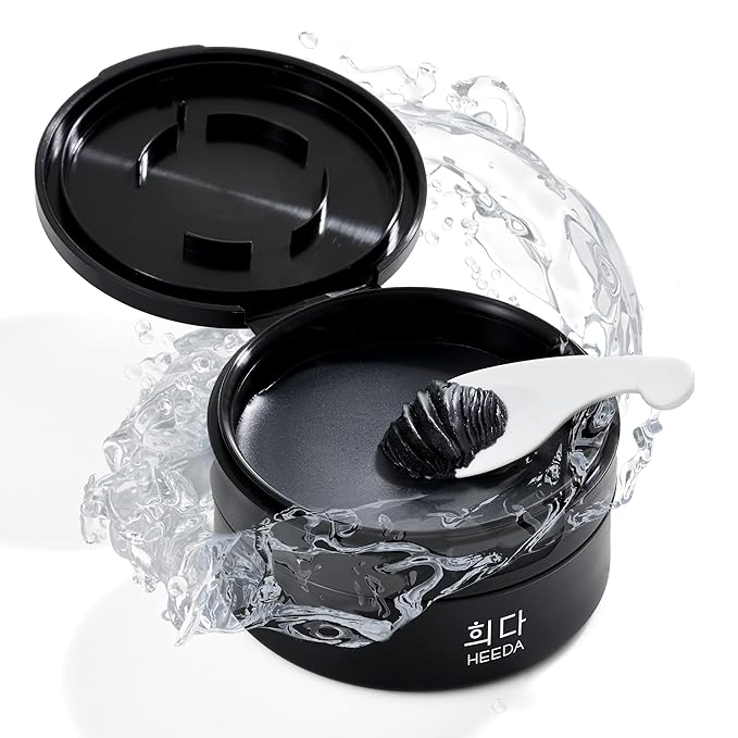 Charcoal Cleansing Balm, All in One Nourishing, Hydrating Makeup Melting Remover for Dry & Sensitive Skin, Korean Beauty Face Wash Cleanser 3.38 fl.oz