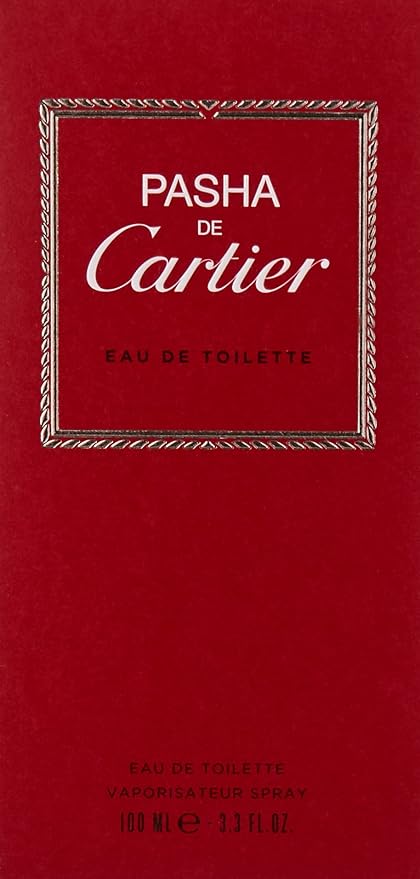 CARTIER Pasha de Cartier | Eau de Toilette | Fragrance for Men | Classic Fougere Accord with Lavender and Patchouli | 100 mL / 3.3 fl oz