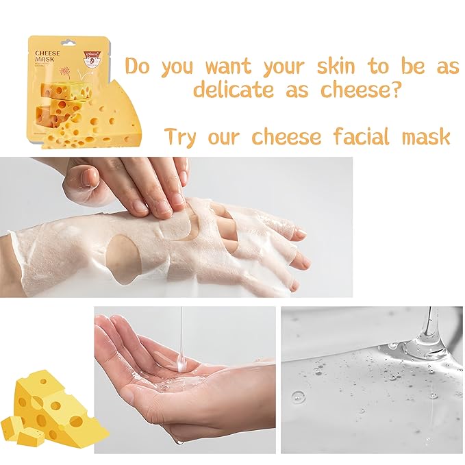 Facial mask Moisturizing face Mask - 10 Sheets, Deep Hydration, Improves Dry Skin, Sheet Mask, skincare for All Skin Types (COLOR-4)