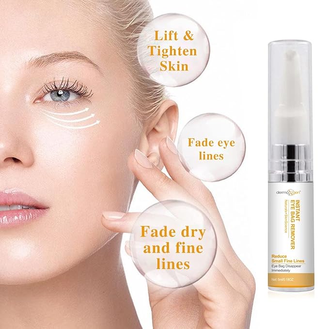 Instant Eyebag Remover Anti Aging Reduce Dark Circles, Puffiness, Under Eye Bags, Wrinkles & Fine Lines For Men & Women