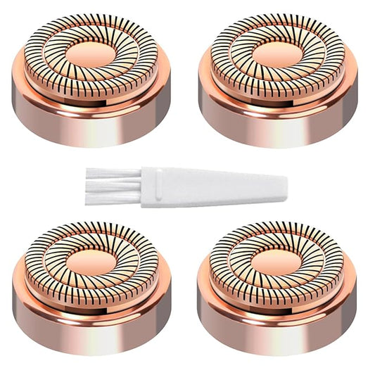 Facial Hair Remover Replacement Heads Generation 2 for Finishing Touch Flawless Facial Hair Removal Tool for women,Double Halo Painless and Smooth As Seen On TV.