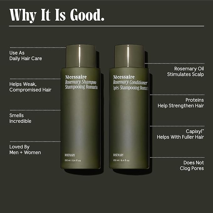 Nécessaire Rosemary Hair Duo + The Scalp Serum Bundle