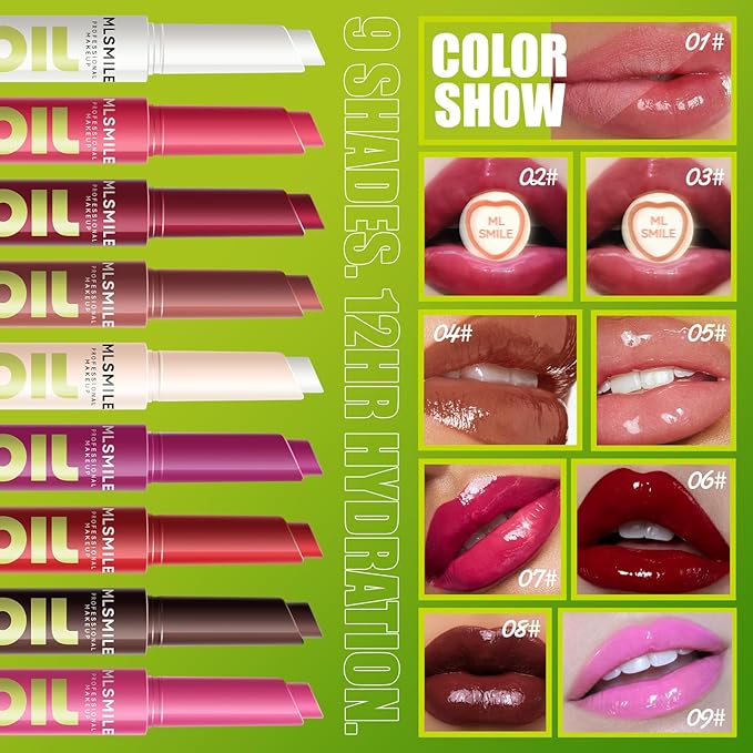 3 Colors Slick Click Lip Balm Girls