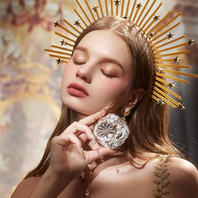 Flower Knows Little Angel Cream Blush,Buildable & Blendable Makeup Blush for cheeks,Soft & Long-lasting,Pink Nude Flush for All Skin Tones(03 Paradise Poet,6g)