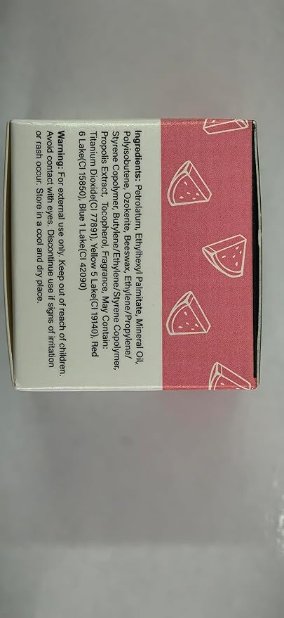 Bee Lip Balm Honey Pot,Honey Strawberry (Watermelon)