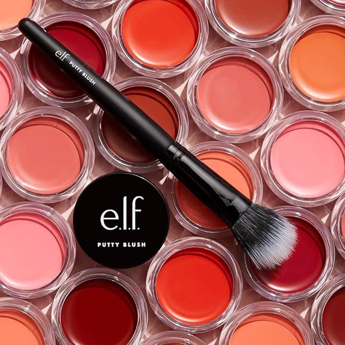 e.l.f. Putty Blush, Creamy & Ultra Pigmented Formula, Infused with Argan Oil & Vitamin E, Tahiti, 0.35 Oz (10g)