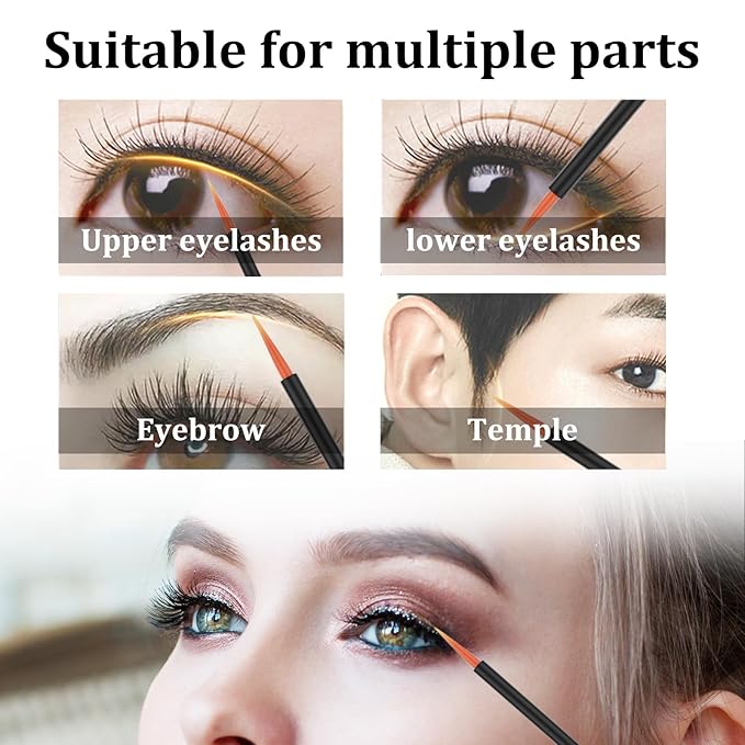 Eyelash Growth Serum For Stronger – Thicker and Longer,Moisturize,contains a Facial Roller,Serum for Natural Eyelashes,Lash Lift Kit,Mild, non-irritating,Enhancing(3ML)