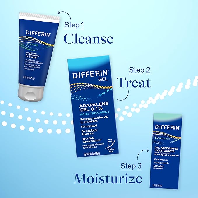 Differin acne treatment gel, 60